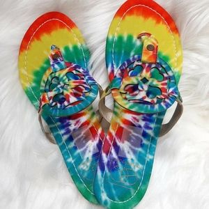 Tye Dye Sandals
